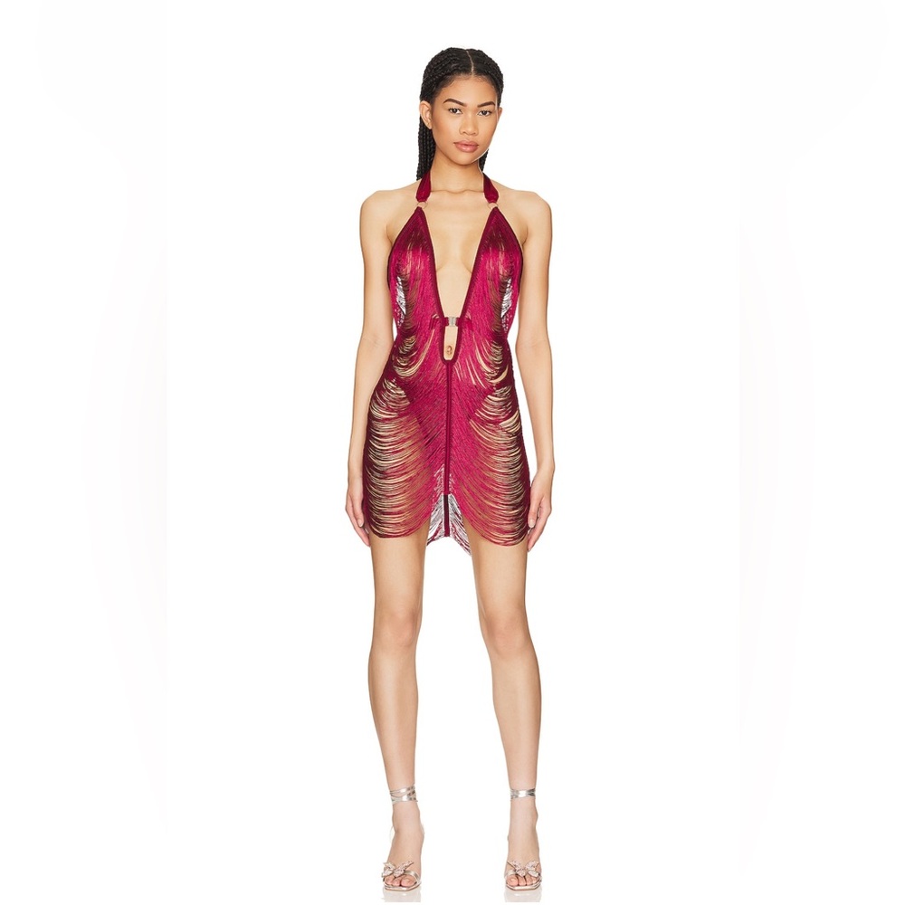Fringe Benefits Slip in Ruby (NWT)